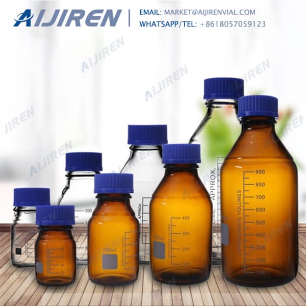 Iso9001 amber reagent bottle 1000ml Duran
